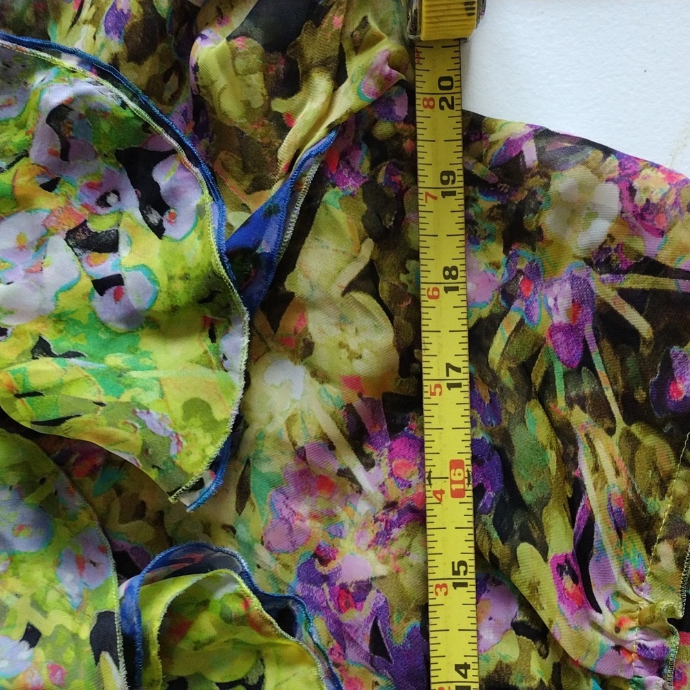 Roberto Cavalli 100% Silk Floral Button Down Shirt - Multicolor. Size EU 42 - Picture 14 of 17